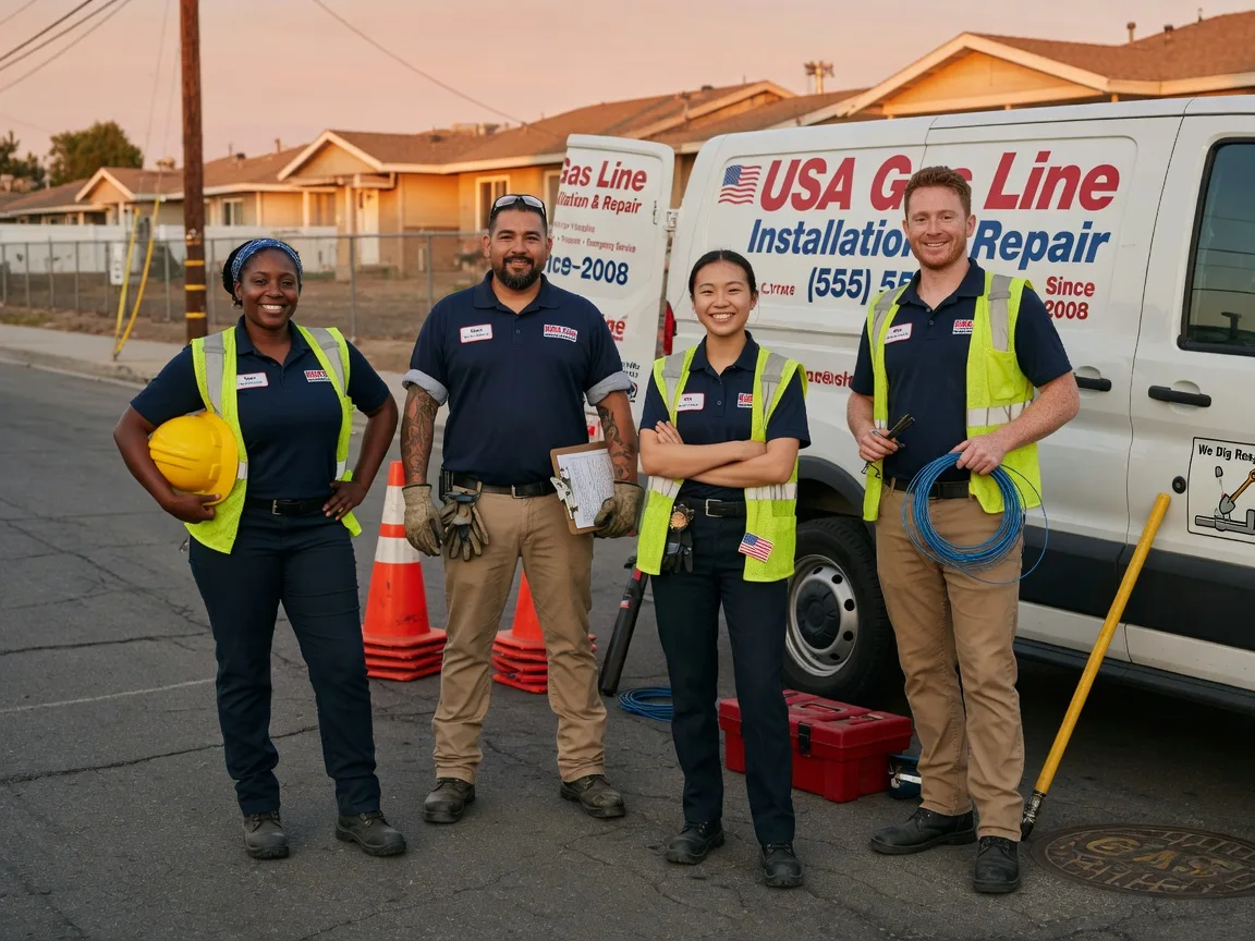 Gas Line Installation company in Clarendon, PA